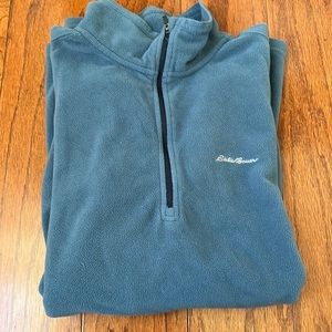 Mens Eddie Bauer half Zip Fleece